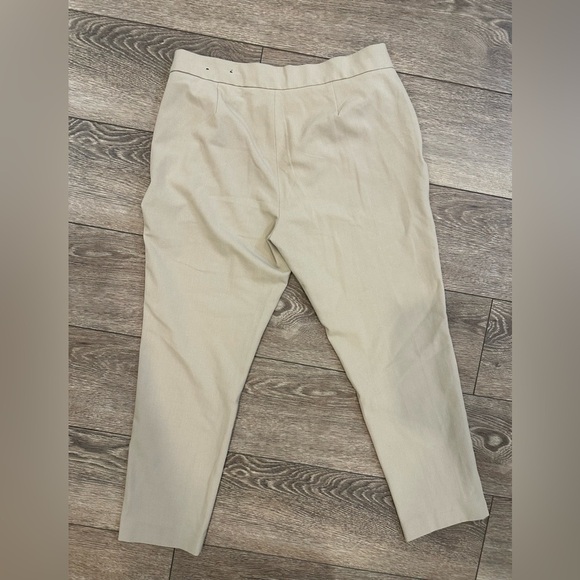 Badgley Mischka Classic Beige Women's Pants SZ 12 - Picture 2 of 3